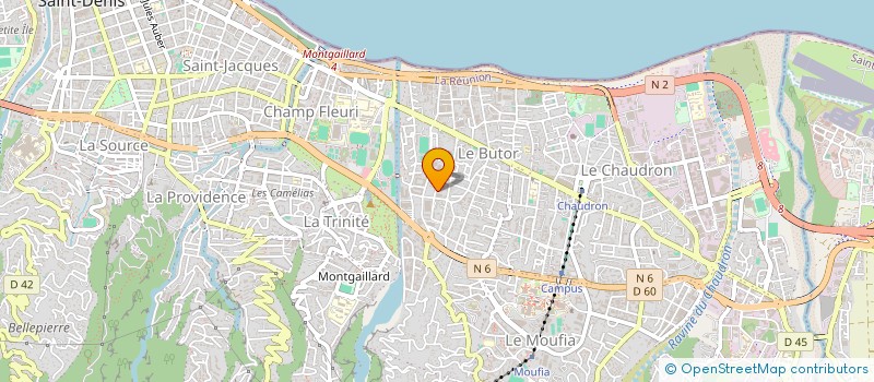 localisation de l'entreprise MADAME REVALDY-EMMANUELLE AH SAM  SAINT-DENIS