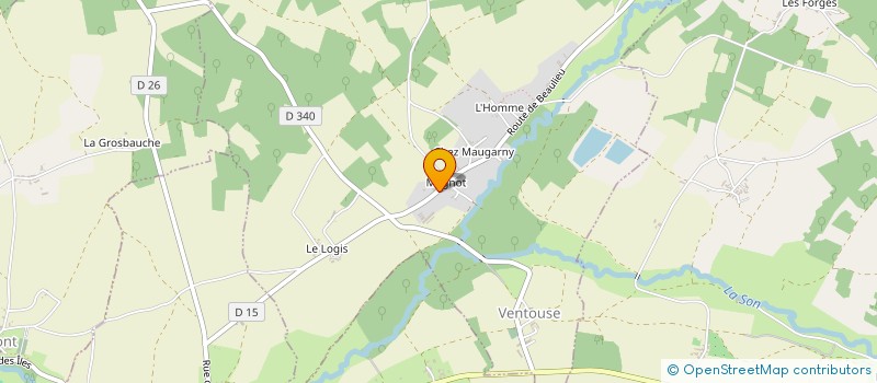 localisation de l'entreprise MADAME REYGINA AQUINO à VENTOUSE