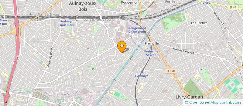 localisation de l'entreprise MADAME REYHAN BALKAYA à AULNAY-SOUS-BOIS