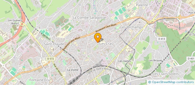 localisation de l'entreprise MADAME REYHAN KARATAS  BESANCON