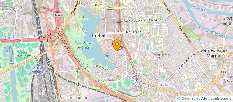 localisation de l'entreprise MADAME REZKIA ILLOUL à CRETEIL