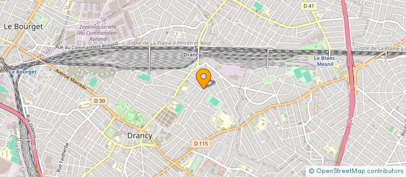 localisation de l'entreprise MADAME RHADIJA OUDGANE à DRANCY