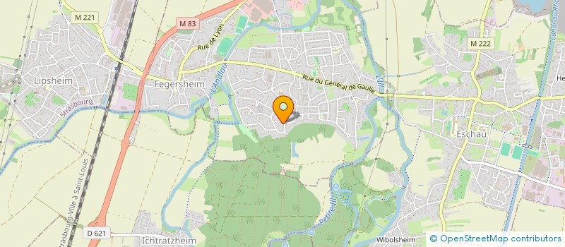 localisation de l'entreprise MADAME RHAMELLENE MACALINDOL  FEGERSHEIM