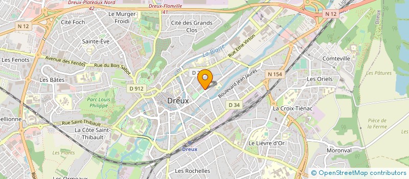localisation de l'entreprise MADAME RHENDY LEGER à DREUX