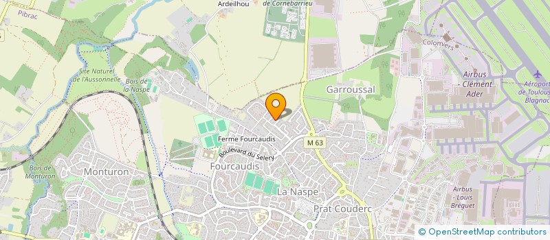 localisation de l'entreprise MADAME RHIA RIFAI à COLOMIERS