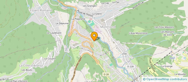 localisation de l'entreprise MADAME RHIANNA BULL  MORZINE