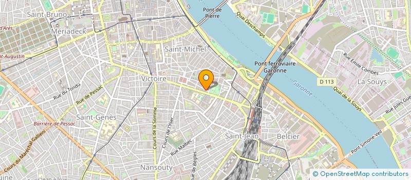 localisation de l'entreprise MADAME RHITA MOURTADA  BORDEAUX