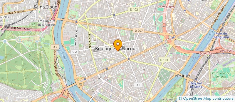 localisation de l'entreprise MADAME RHIZLANE EL BOUSTANI à BOULOGNE-BILLANCOURT
