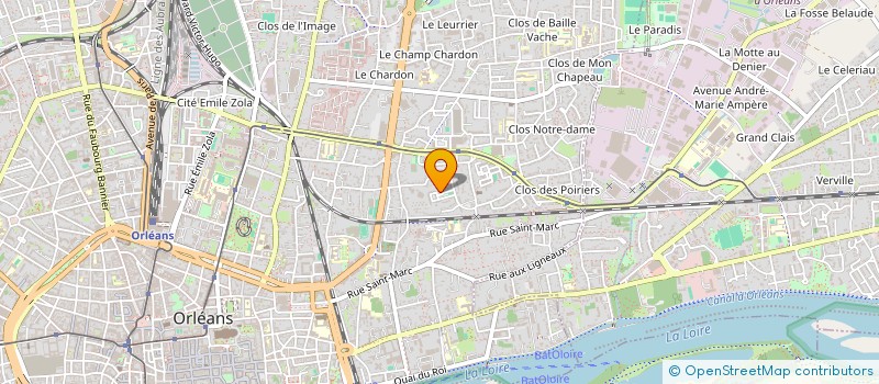localisation de l'entreprise MADAME RHIZLANE EL JABLI  ORLEANS