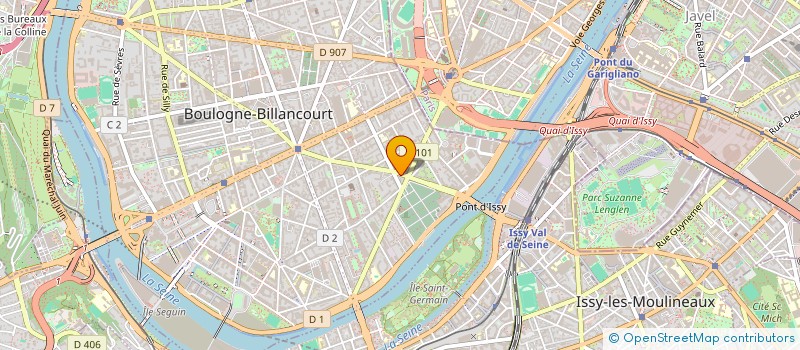 localisation de l'entreprise MADAME RHIZLANE ENHAILI  BOULOGNE-BILLANCOURT