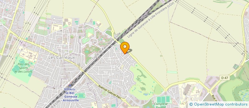 localisation de l'entreprise MADAME RHODE NGIZAMBOTE à GONESSE