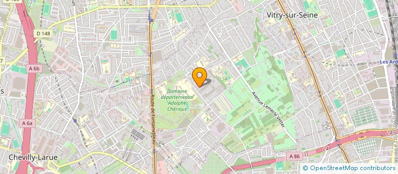 localisation de l'entreprise MADAME RIANA RAHMAN  VITRY-SUR-SEINE