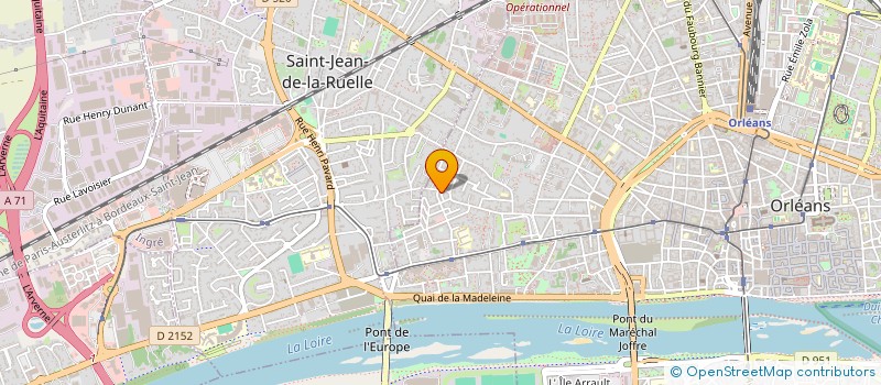localisation de l'entreprise MADAME RIANE CHELKA TSIKA NZOUMBA à ORLEANS
