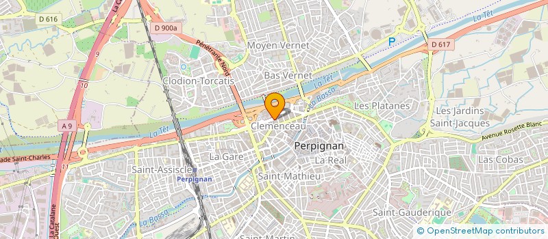 localisation de l'entreprise MADAME RICARDINA NAVIO  PERPIGNAN