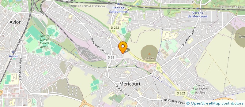 localisation de l'entreprise MADAME RICCARDINA LORUSSO à MERICOURT