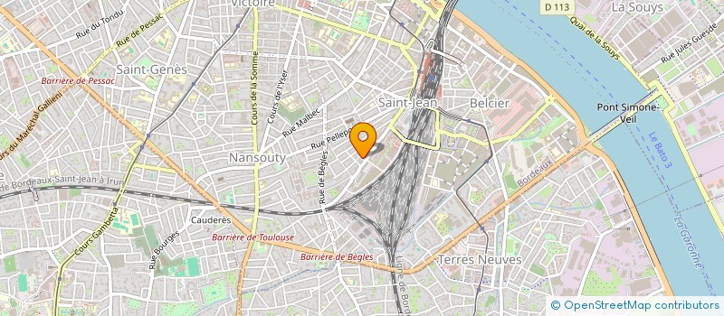 localisation de l'entreprise MADAME RICHAEL MACLAVERTY  BORDEAUX