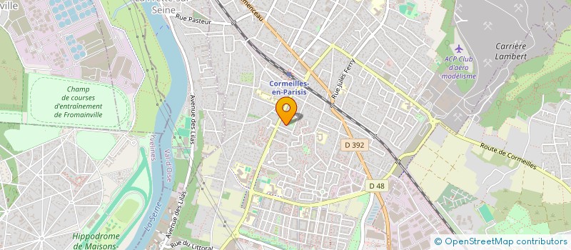 localisation de l'entreprise MADAME RICHARD DUBUC  CORMEILLES-EN-PARISIS