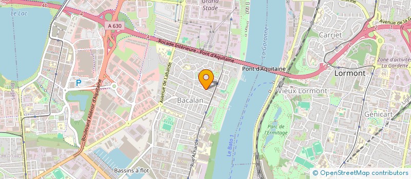 localisation de l'entreprise MADAME RIDA NOV  BORDEAUX