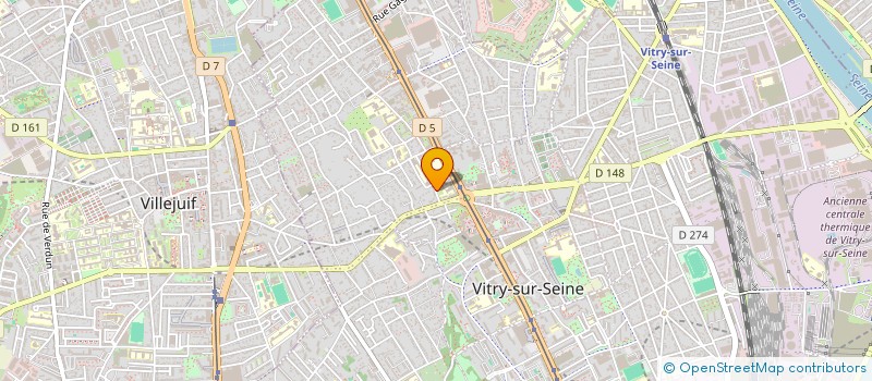 localisation de l'entreprise MADAME RIDOI ALI à VITRY-SUR-SEINE