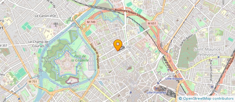 localisation de l'entreprise MADAME RIDUANUL HOQUE  LILLE