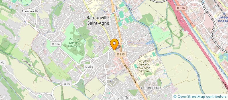 localisation de l'entreprise MADAME RIE SATO à RAMONVILLE-SAINT-AGNE