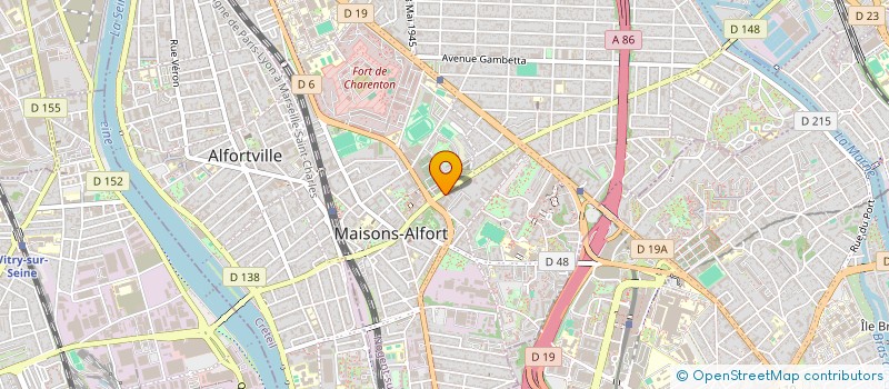 localisation de l'entreprise MADAME RIHAB ABDELHEDI  MAISONS-ALFORT