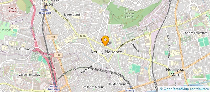 localisation de l'entreprise MADAME RIHAB GHANNOUDI EP MNAFEK à NEUILLY-PLAISANCE