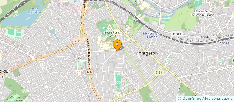 localisation de l'entreprise MADAME RIHAB KAROUIA à MONTGERON