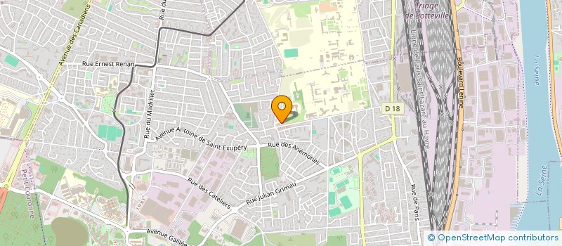 localisation de l'entreprise MADAME RIHAB LIMAM à SAINT-ETIENNE-DU-ROUVRAY
