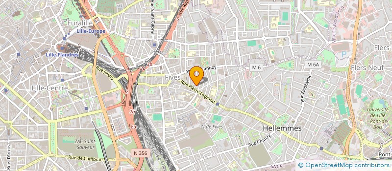 localisation de l'entreprise MADAME RIHAB MANSOUR à LILLE