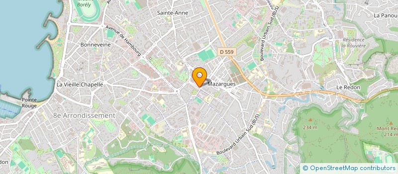 localisation de l'entreprise MADAME RIHAB MELKI  MARSEILLE