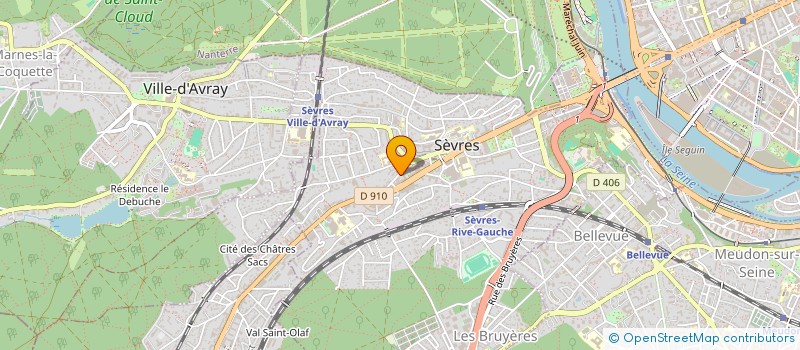 localisation de l'entreprise MADAME RIHAM KHORCHID à SEVRES