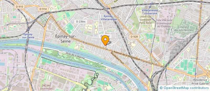 localisation de l'entreprise MADAME RIHANE ABDUL KASIM MOHAMMED à EPINAY-SUR-SEINE