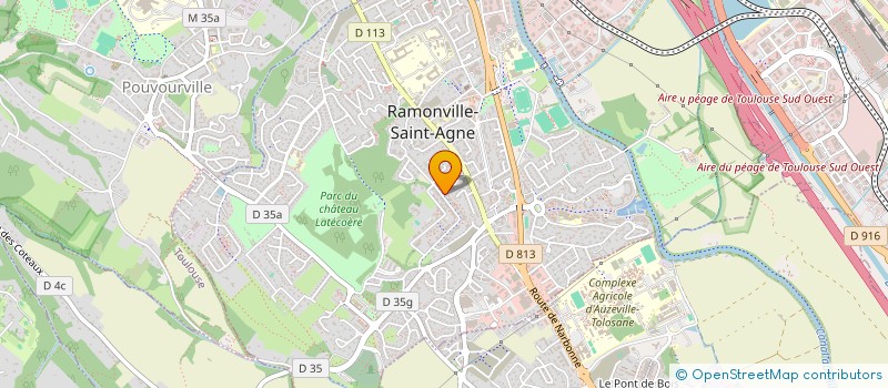 localisation de l'entreprise MADAME RIHANNA AIHONNOU  RAMONVILLE-SAINT-AGNE