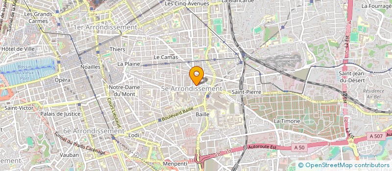 localisation de l'entreprise MADAME RIHEM IMEM  MARSEILLE