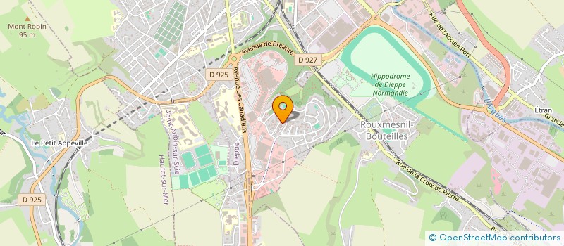 localisation de l'entreprise MADAME RIHEM MERSANI à DIEPPE