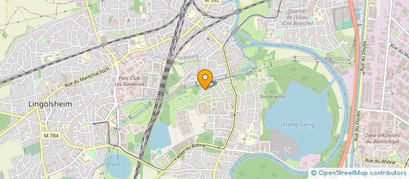 localisation de l'entreprise MADAME RIKA OHAYON  OSTWALD