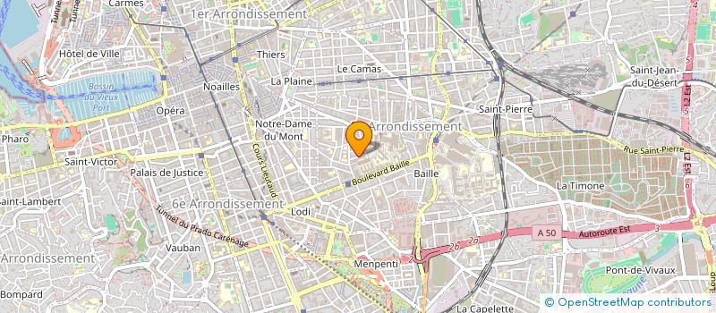 localisation de l'entreprise MADAME RIM AFFAYA à MARSEILLE