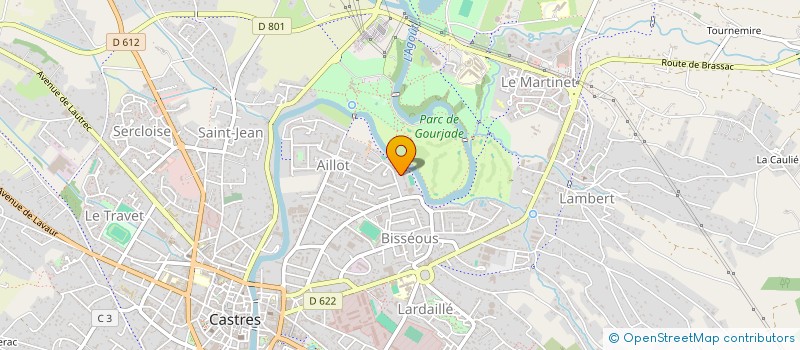 localisation de l'entreprise MADAME RIM AFLIHEN  CASTRES