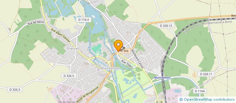 localisation de l'entreprise MADAME RIM ALMIA à MAINTENON