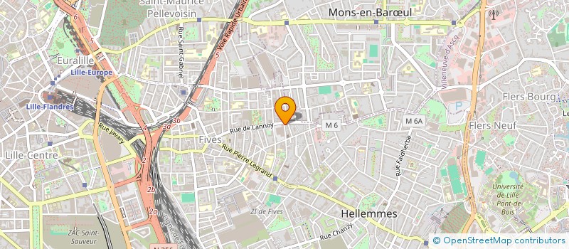 localisation de l'entreprise MADAME RIM ALRIFAI à LILLE