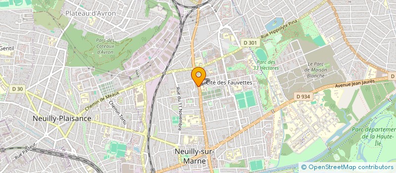 localisation de l'entreprise MADAME RIM BENHAMDINE à NEUILLY-SUR-MARNE