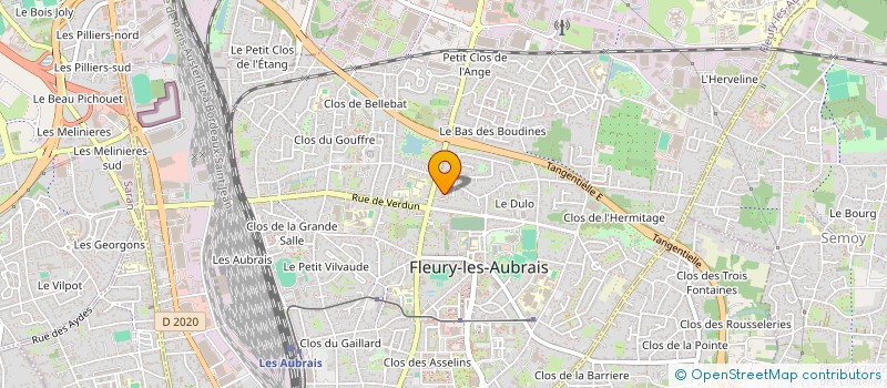localisation de l'entreprise MADAME RIM GUEMATI à FLEURY-LES-AUBRAIS