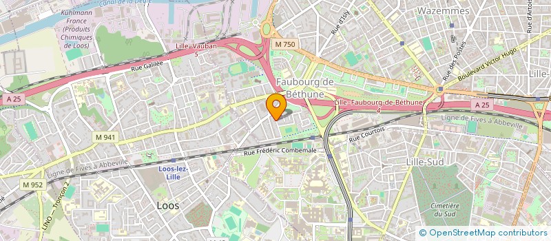 localisation de l'entreprise MADAME RIM GUERMAZI à LILLE