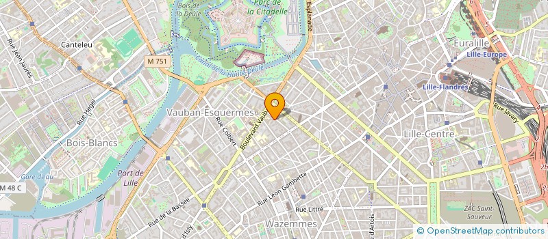 localisation de l'entreprise MADAME RIM HASSINE  LILLE