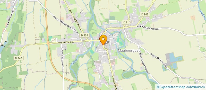 localisation de l'entreprise MADAME RIM LEGOUI  MAUBOURGUET