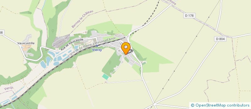 localisation de l'entreprise MADAME RIM MOKRANI  VIERZY