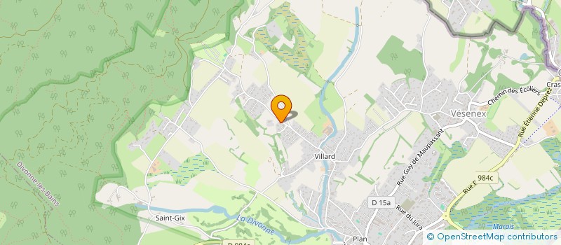 localisation de l'entreprise MADAME RIM RAFFOUL à DIVONNE-LES-BAINS