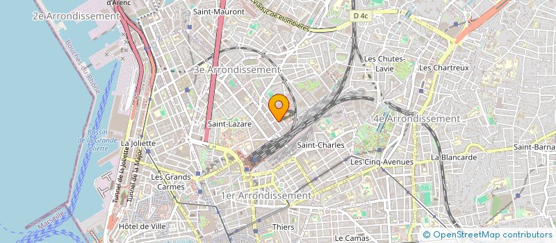 localisation de l'entreprise MADAME RIMA GUETTICHE à MARSEILLE