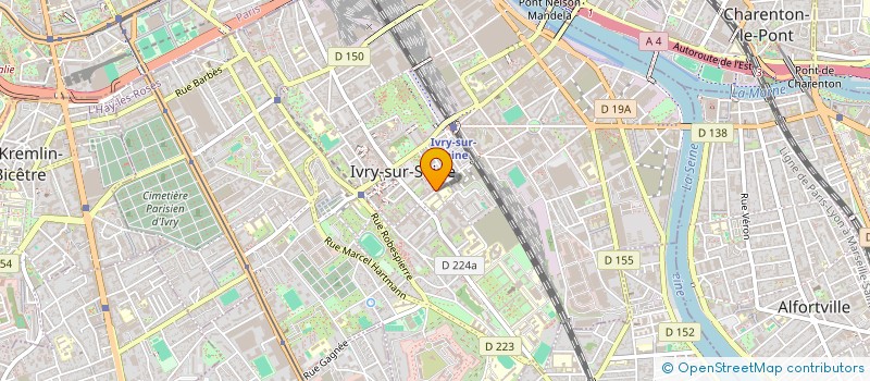 localisation de l'entreprise MADAME RIMA HAMLAT  IVRY-SUR-SEINE